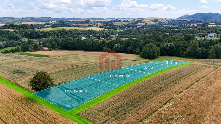 2 działka przy górze Chełm, wz dom 70m2! las, rzeka!