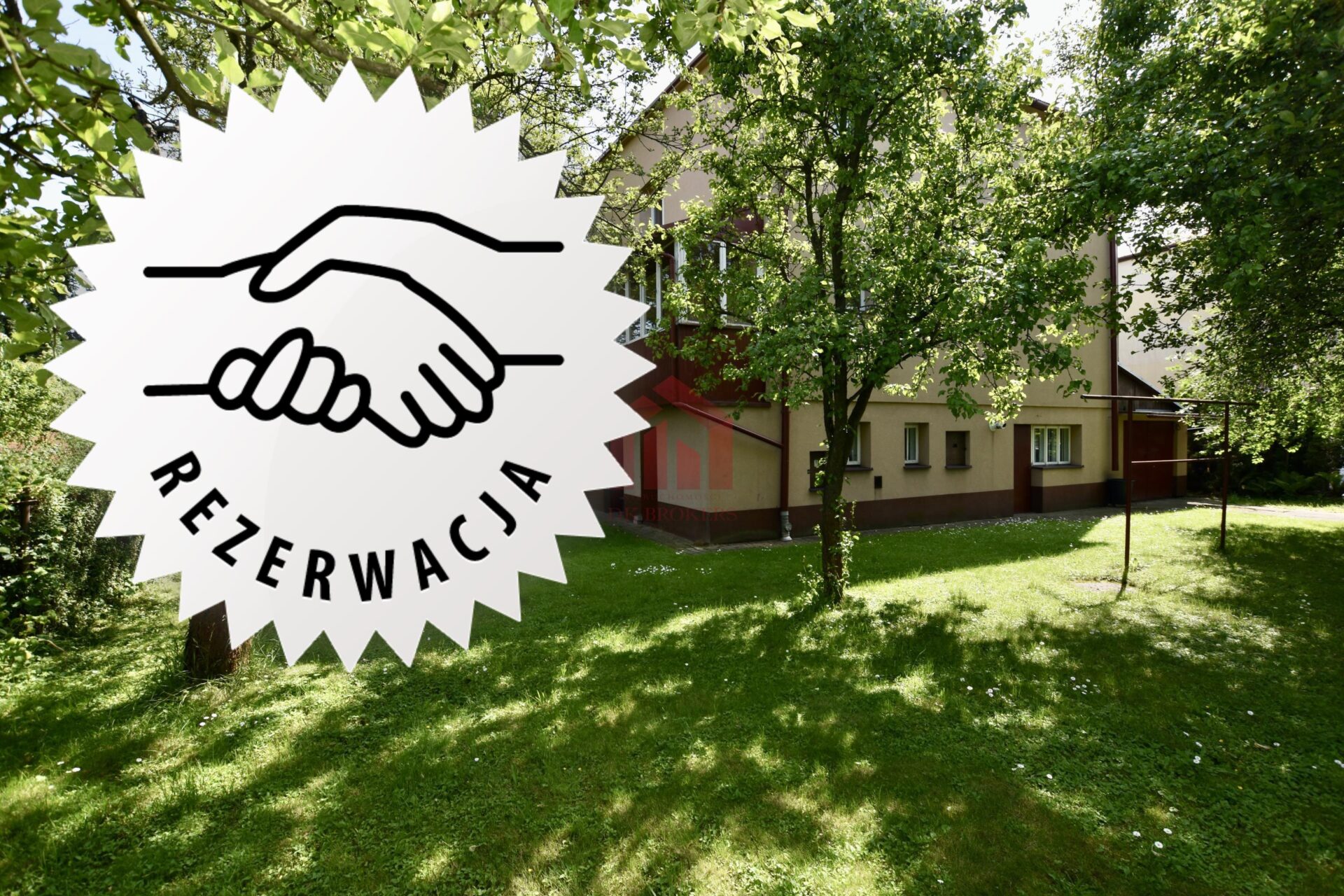 DOM Kostka pod firmę lub zamieszkania REZERWACJA