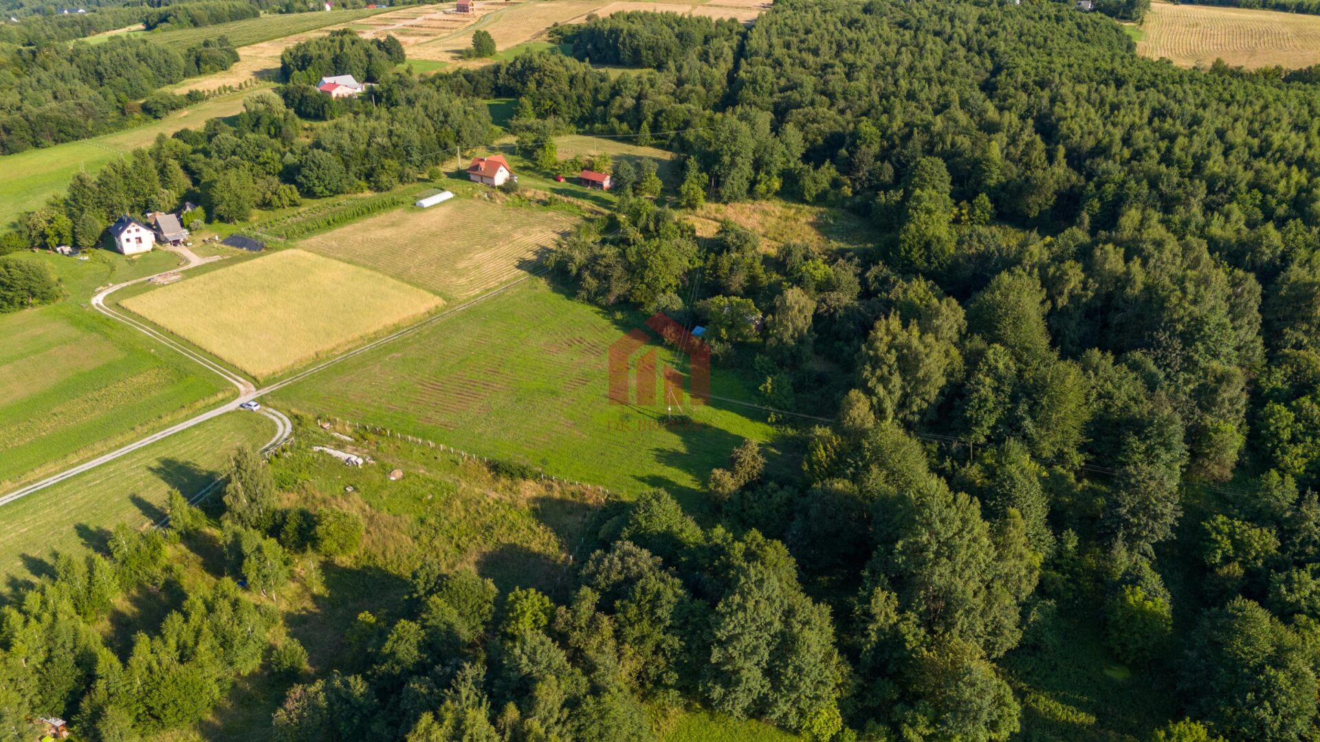 Działka z domem, Straszydle, ar, 34,5