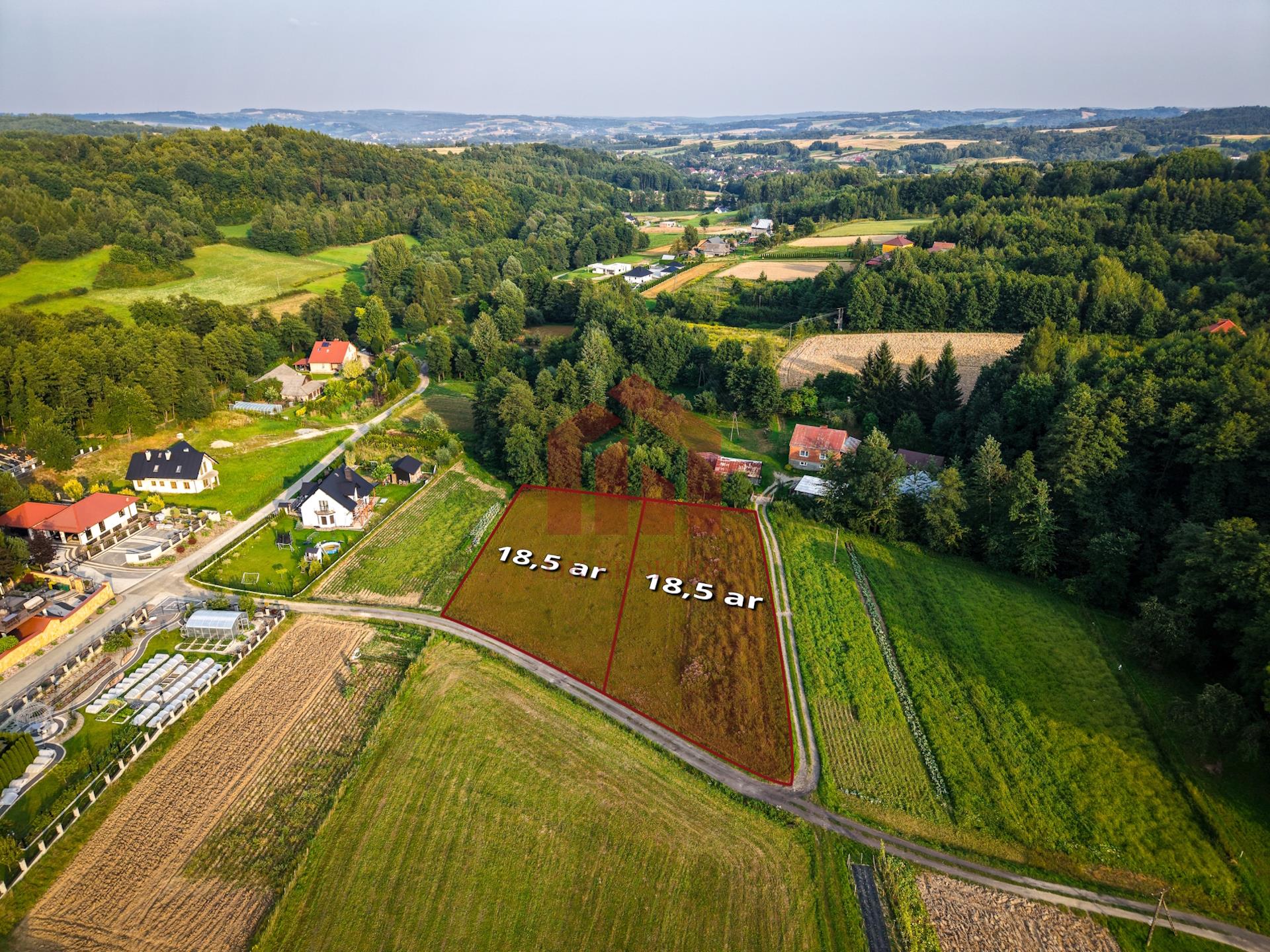 duze ciche działki budowlane na uboczu! przy rzece!