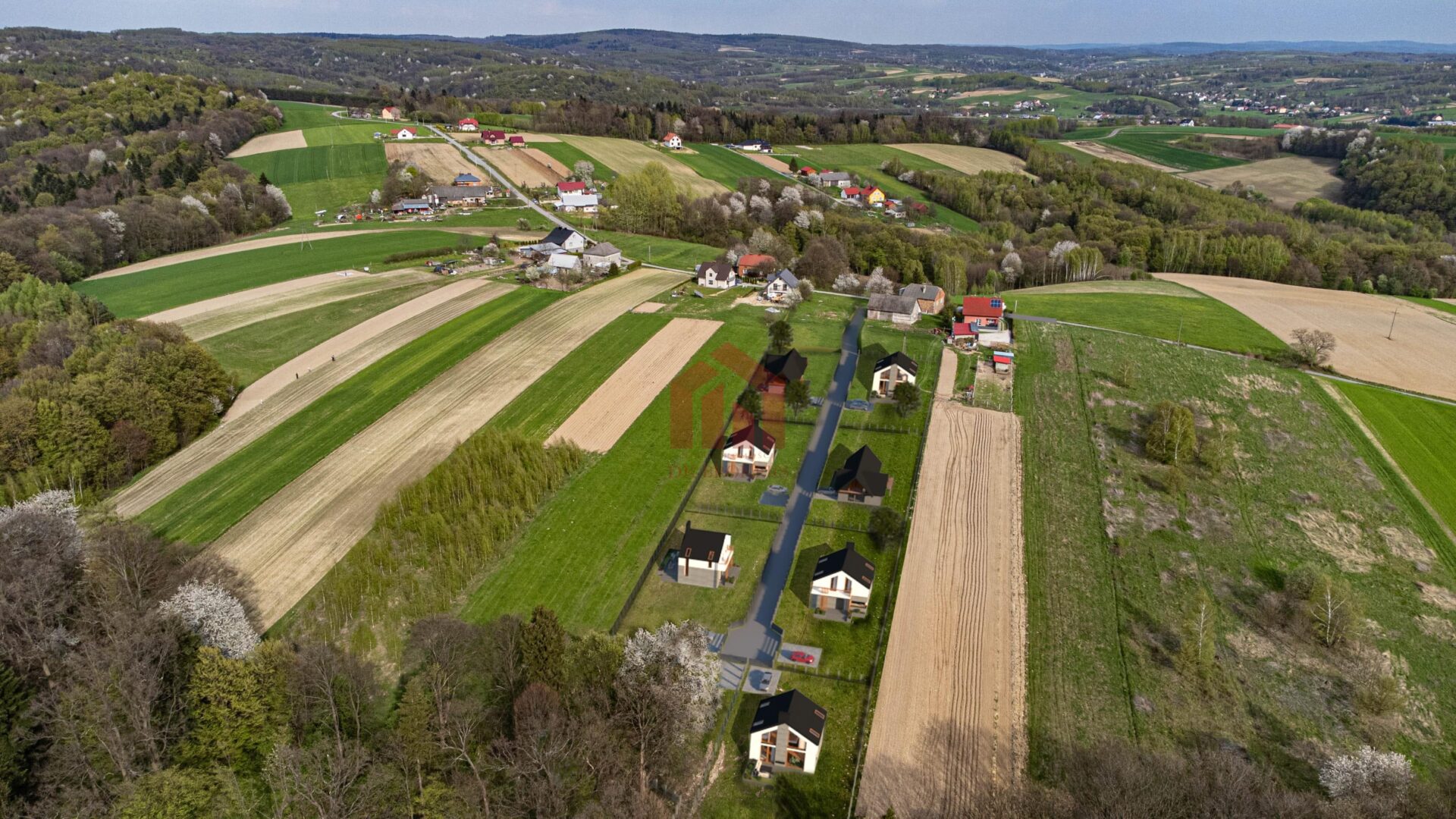 Ostatnia działka z 9! Z widokiem i WZ blisko las