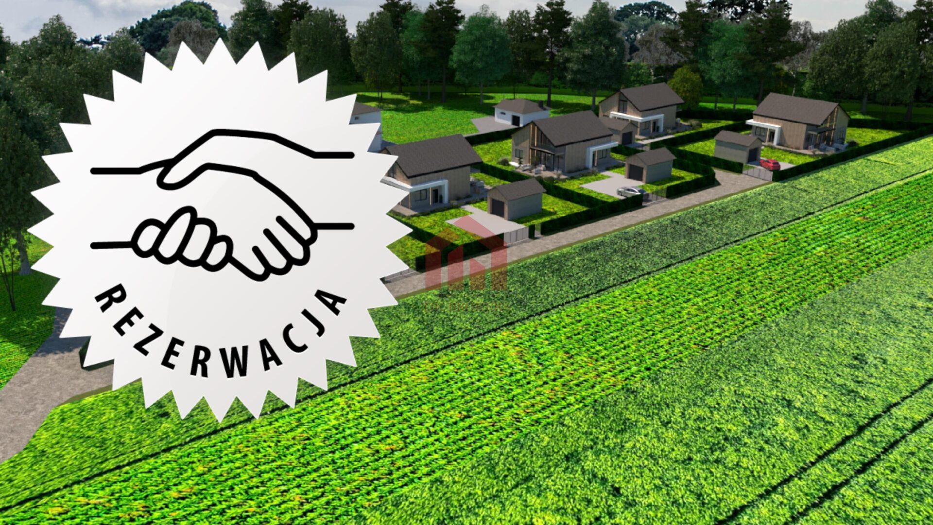 Nowa willowa okolica – Stobierna gm. Trzebownisko obok Rzeszowa.