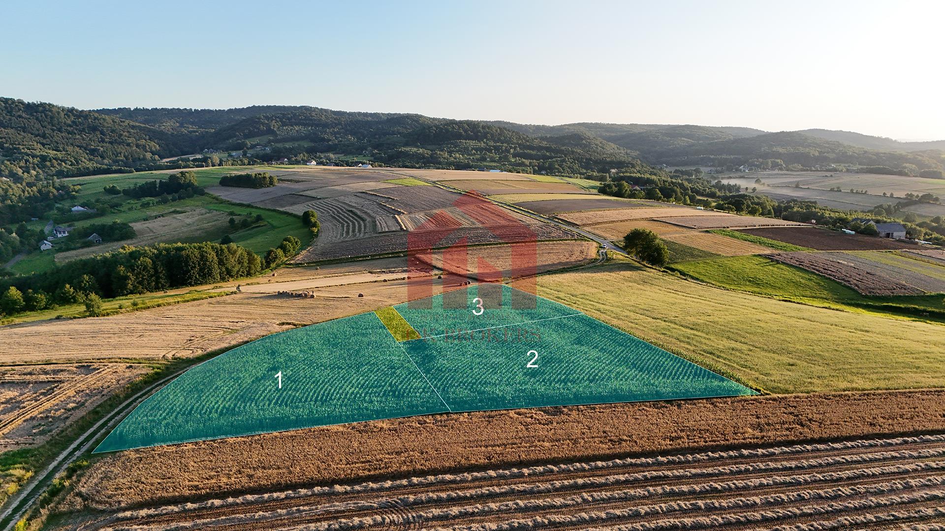 Działka na sprzedaż 30 ar BRZEZINY Warunki zabudowy