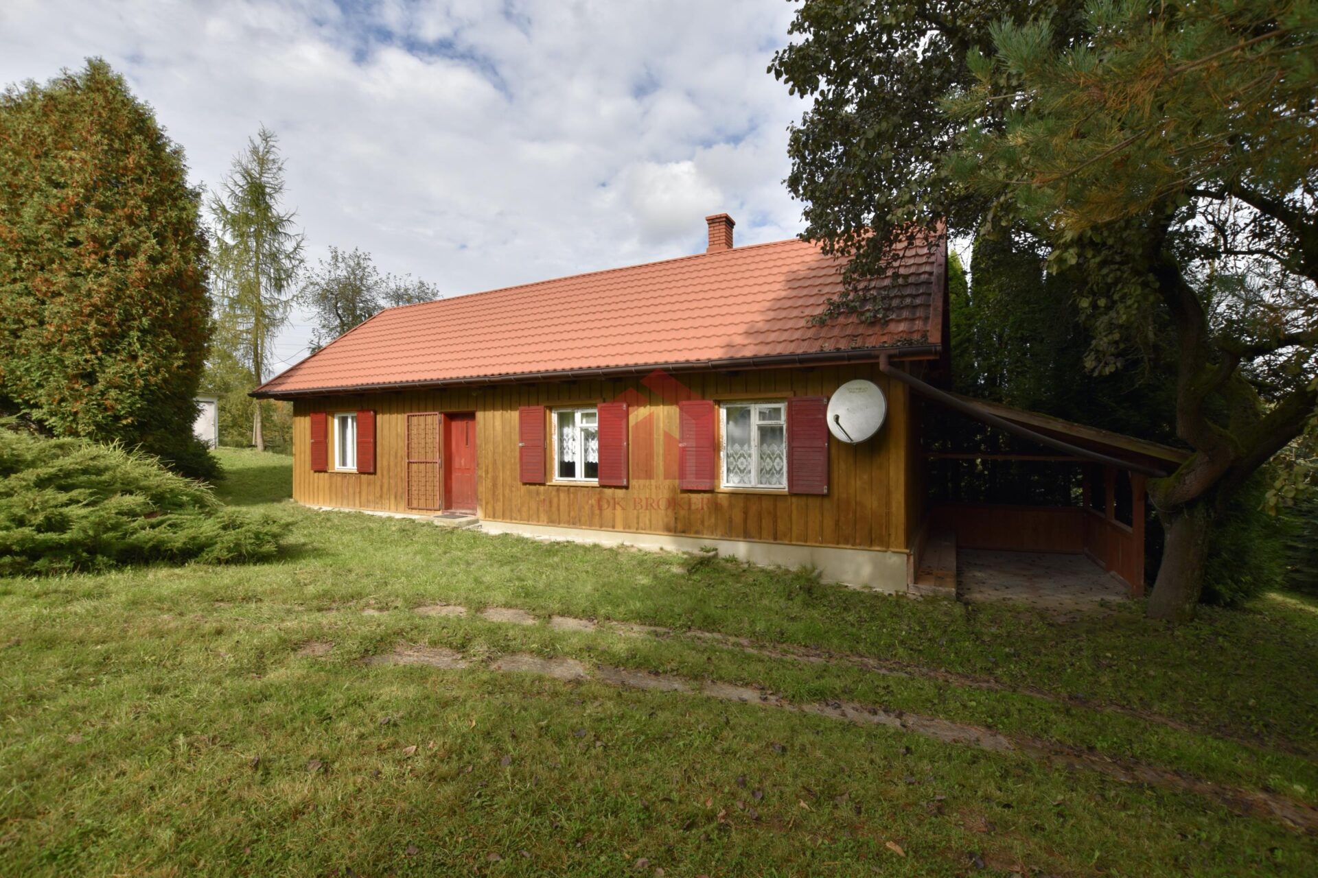 Raj na wsi 6,57ha dom z lasem pod Dębicą