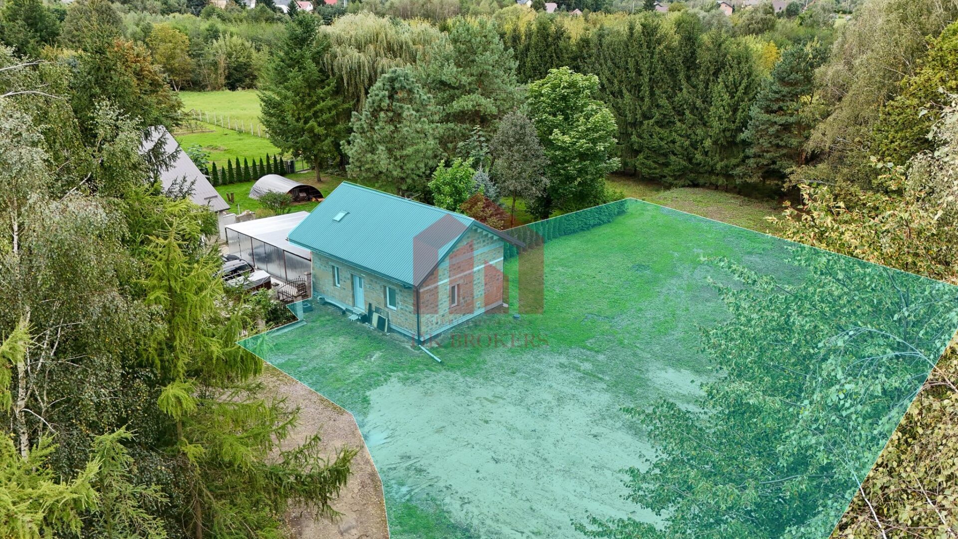 Dom w otoczeniu lasu| działka ok. 9 arów| Brzeźnica, gm. Dębica