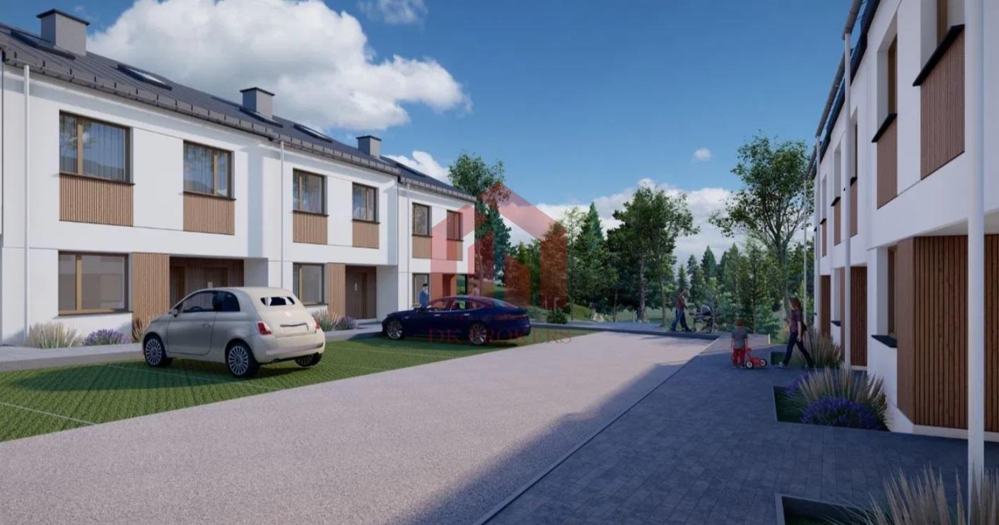 Dom w zabudowie szeregowejz garażem na 2027