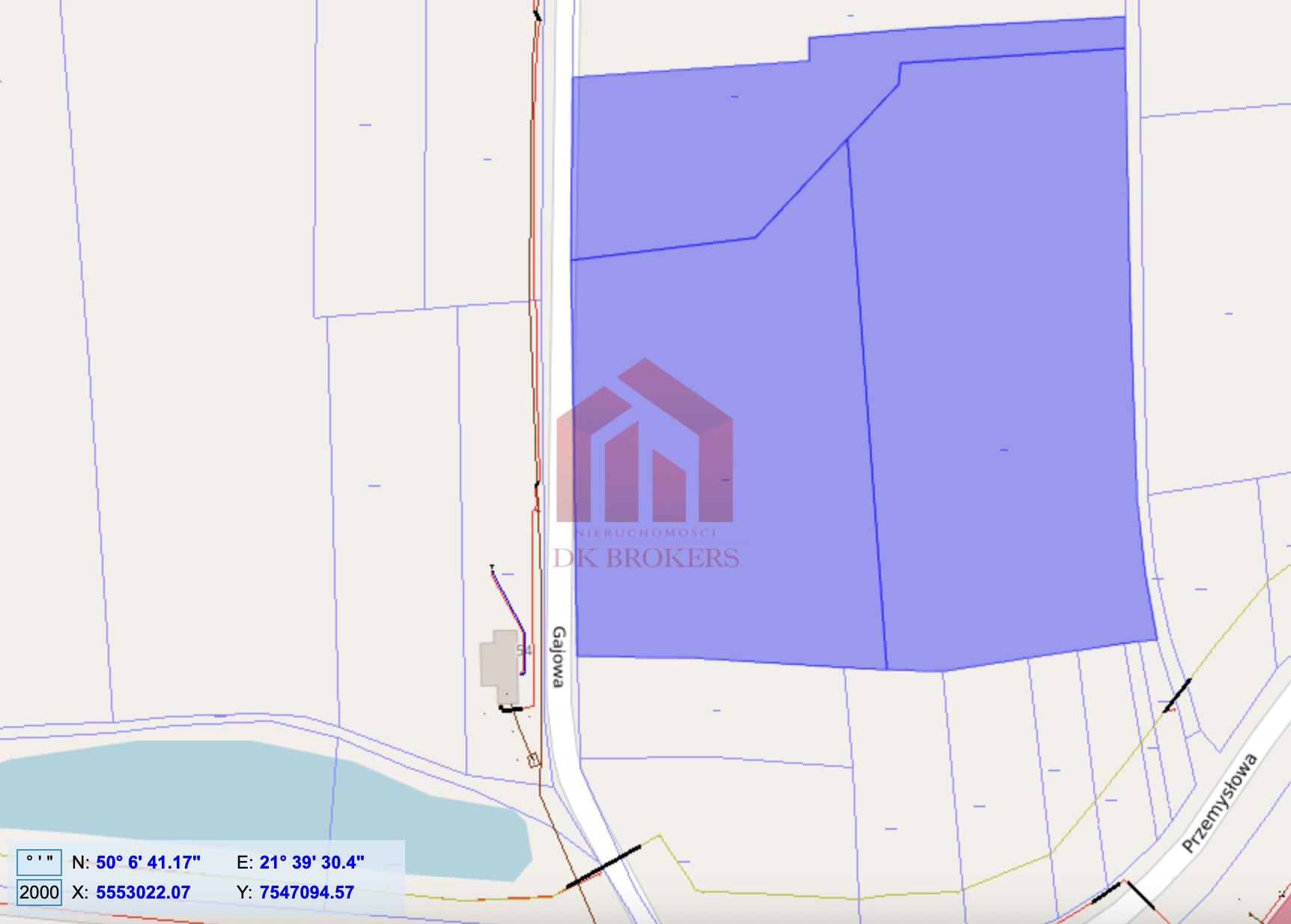 Teren inwestycyjny Autostrada A4 Sędziszów Małopolski