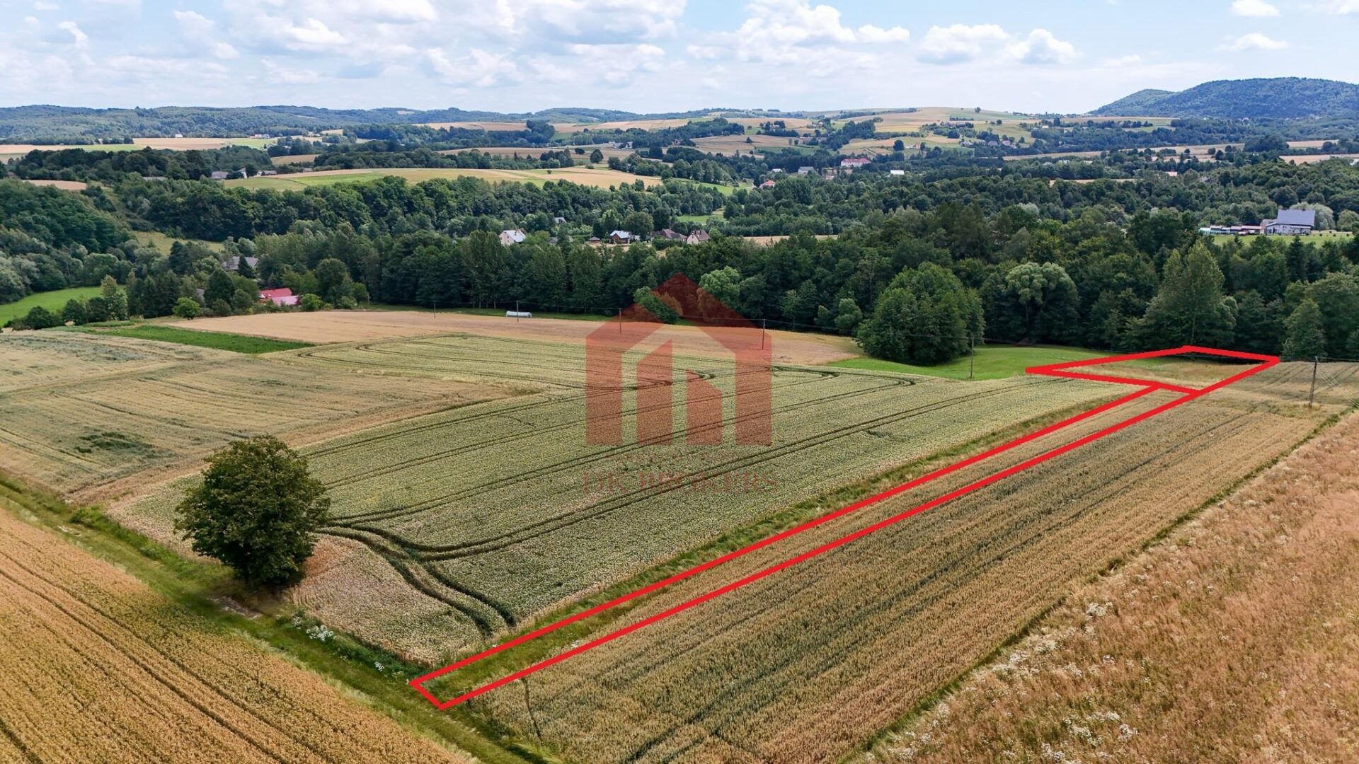 28 ar! WZ do 70 m2 , widok na Góre Chełm, las, rzeka