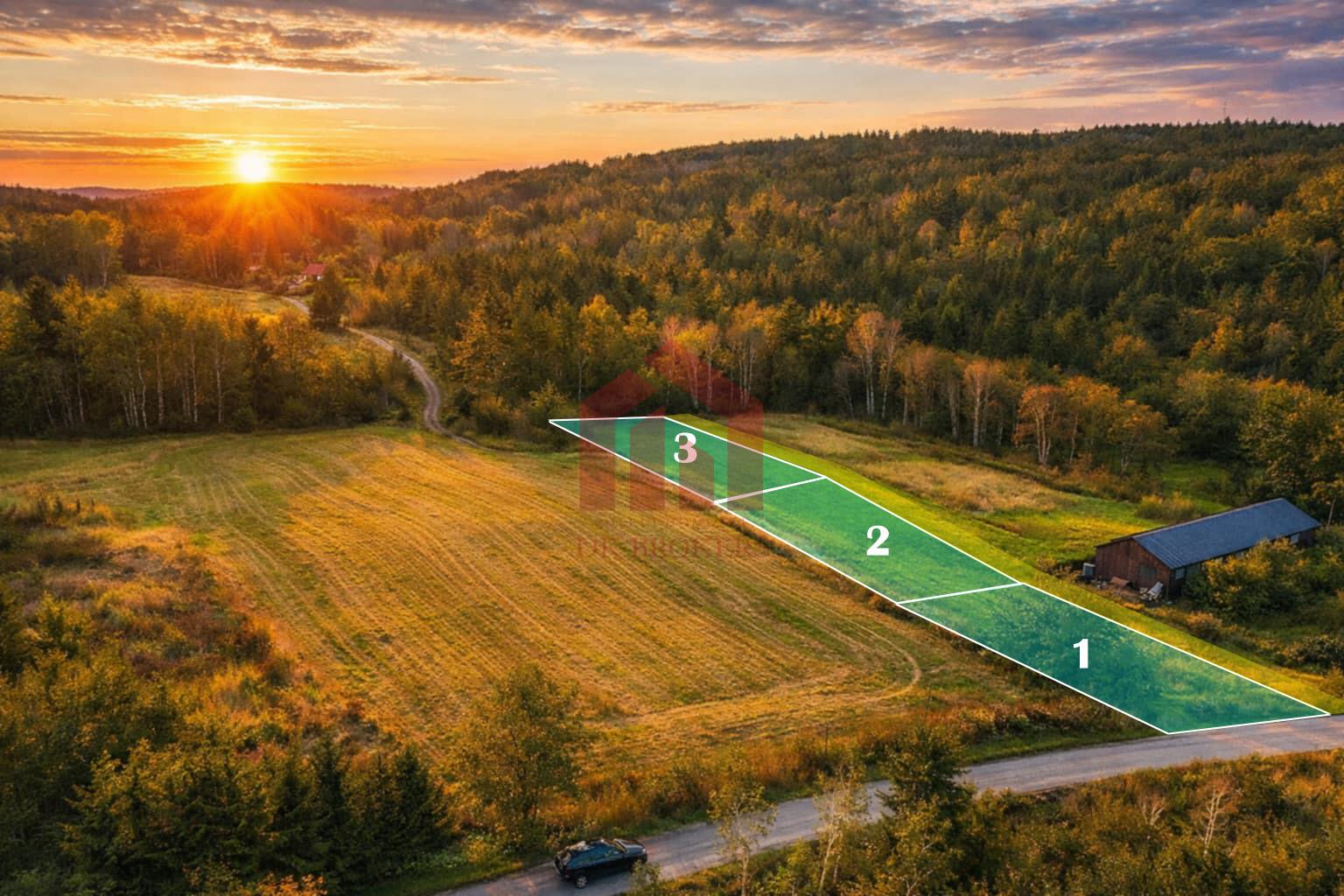 Przy lesie i widokowe działki z WZ, UZBROJONE