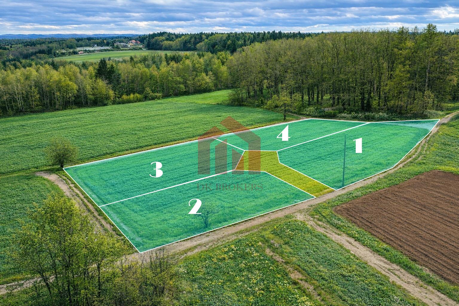 Ropczyce, 4 wyjątkowe działki przy Lesie