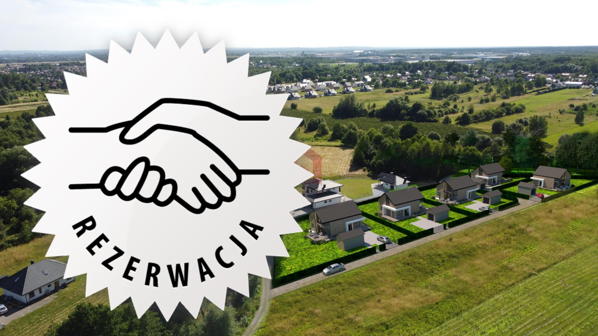 Willowa okolica 5 działek budowlanych Stobierna