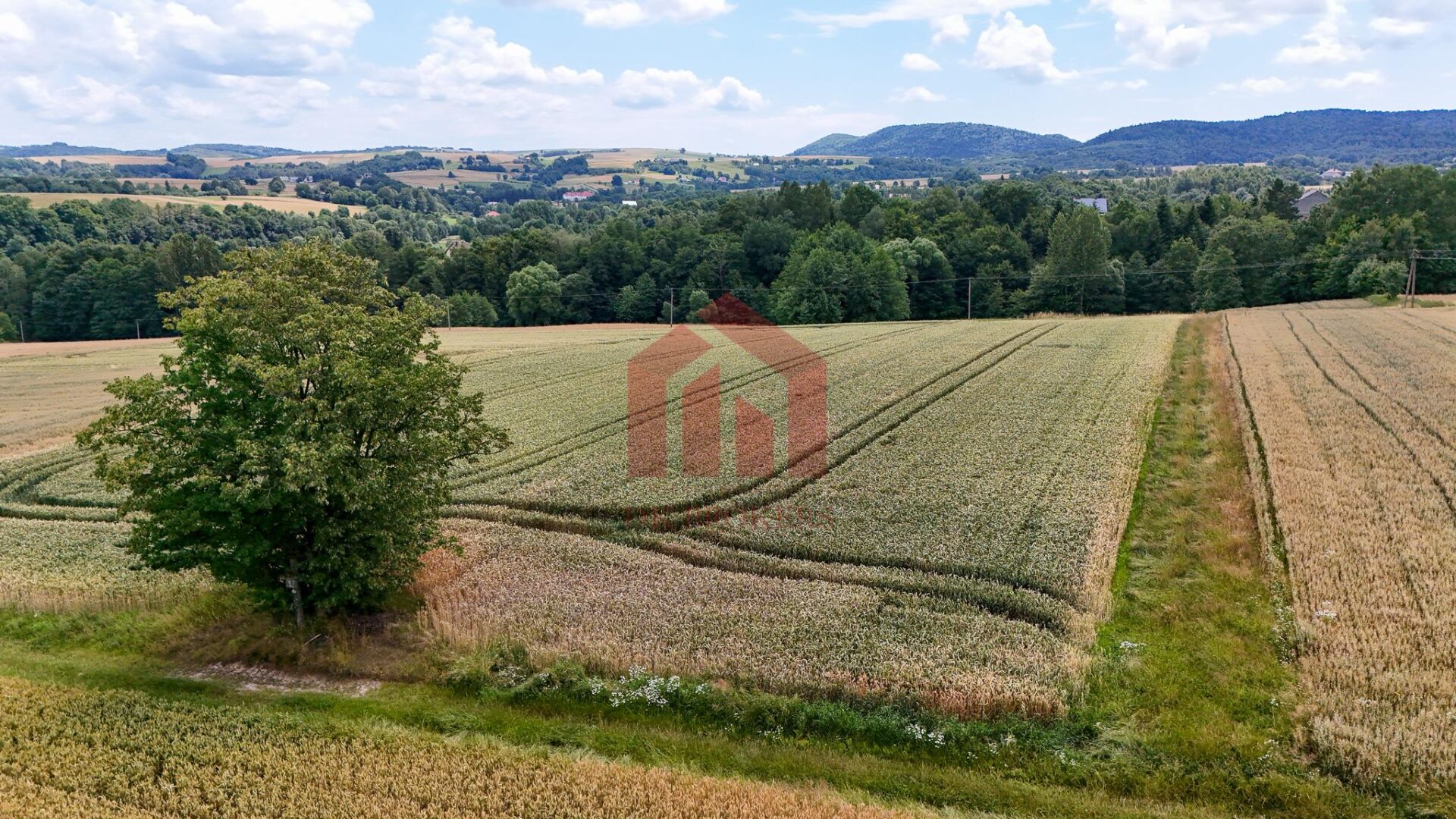 28 ar! WZ do 70 m2 , widok na Góre Chełm, las, rzeka