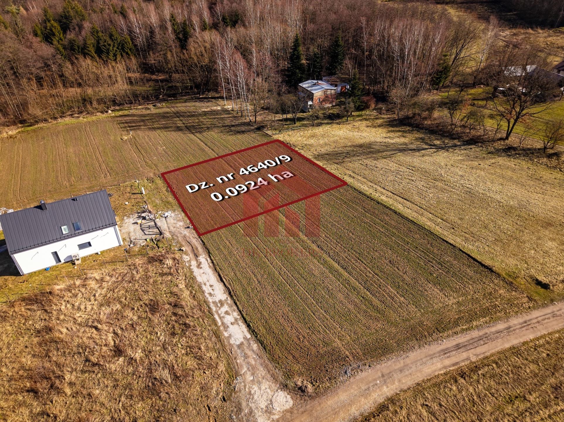 Idealna działka budowlana, las i nowe osiedle, Leśne Wzgórze