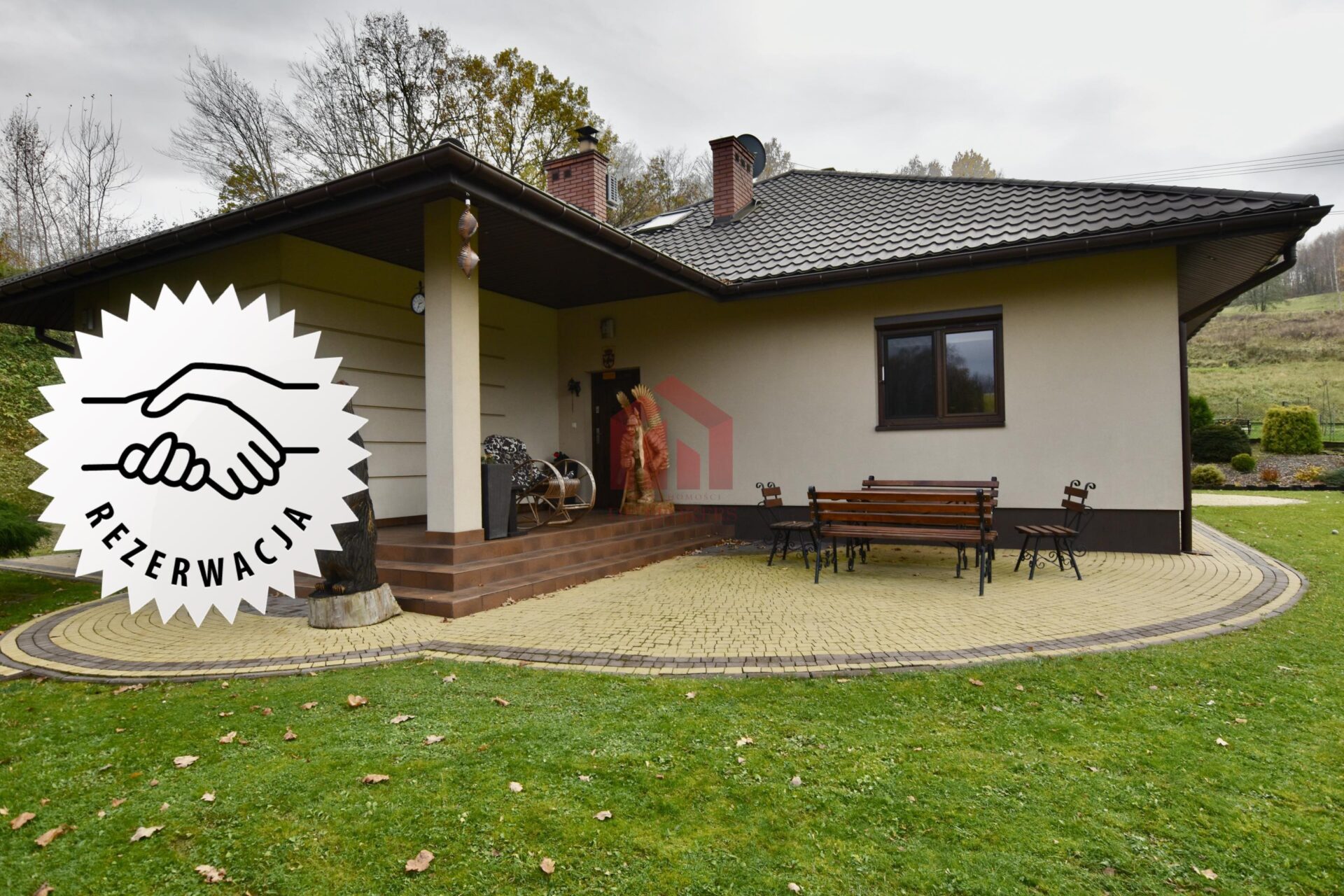 DOM przy lesie i na uboczu, ale blisko miasta