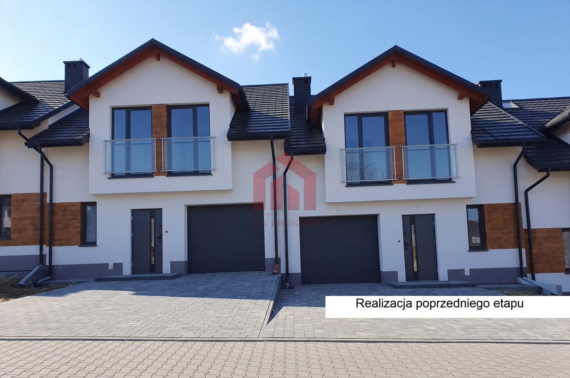 Duża szeregówka z widokiem na las OSTATNI ETAP