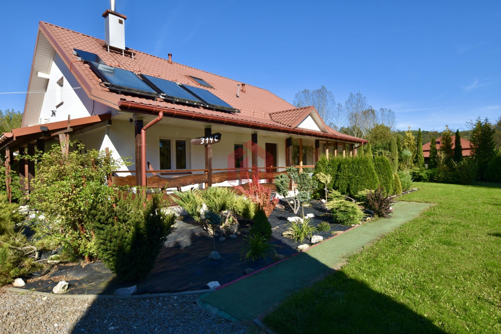 Posiadłość przy Wisłoku | prywatny las | Zaborów